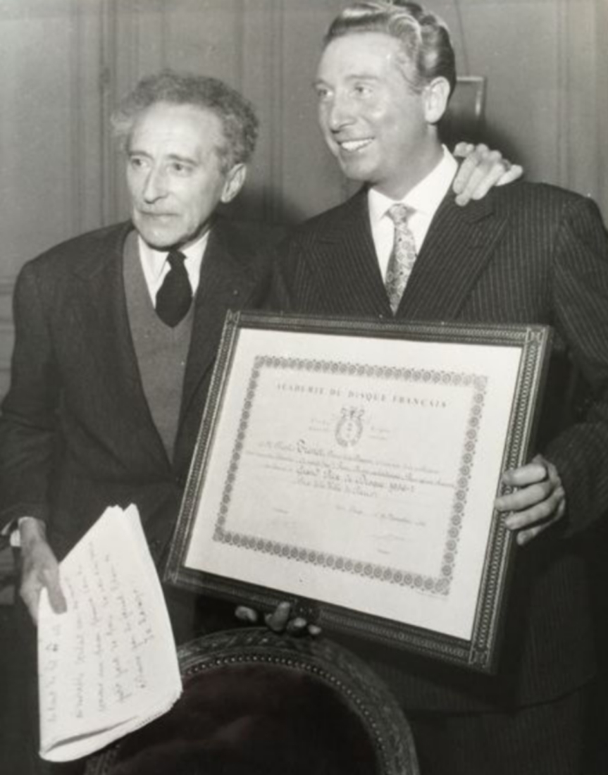 Charles Trenet et Jean Cocteau