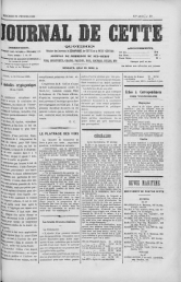 Journal de Cette - 29 février 1888