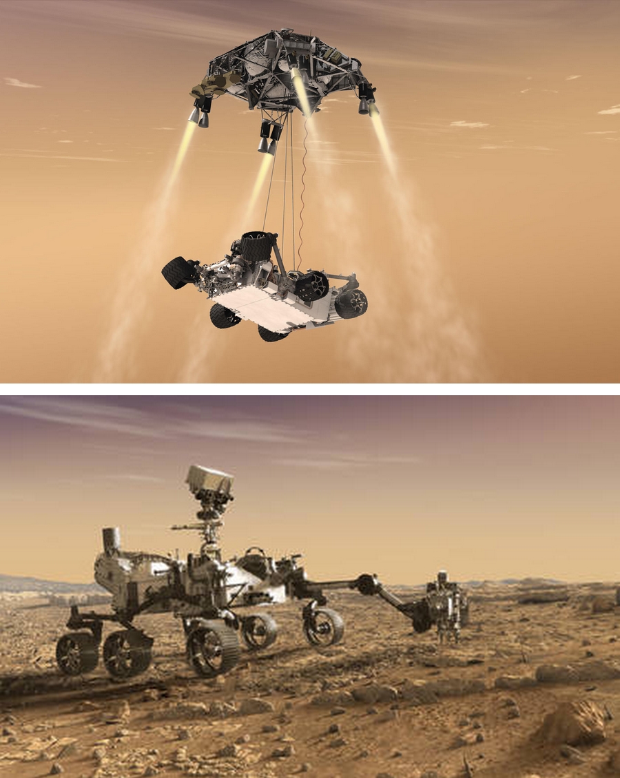 Rover Pit Stop - Mars 2020