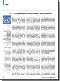 Carcinogenicity of radiofrequency electromagnetic fields