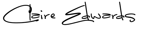 Claire Edwards (signature)