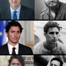 Justin Trudeau et Fidel Castro - 04